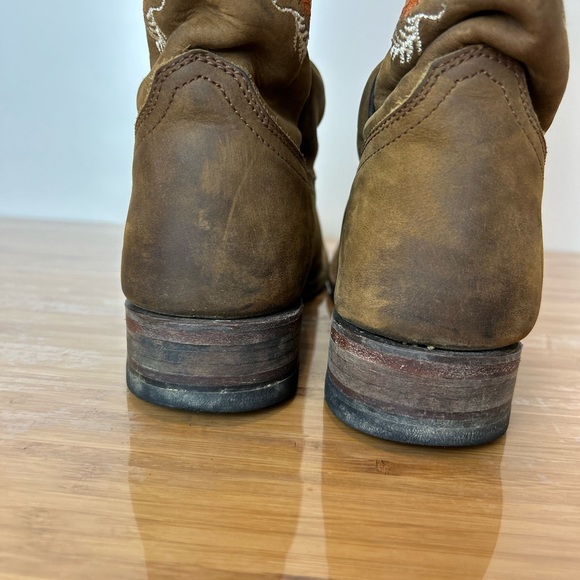 REYME SUNFLOWER FLORAL EMBROIDERED SIZE 6.5 BOOTS - Picture 9 of 9